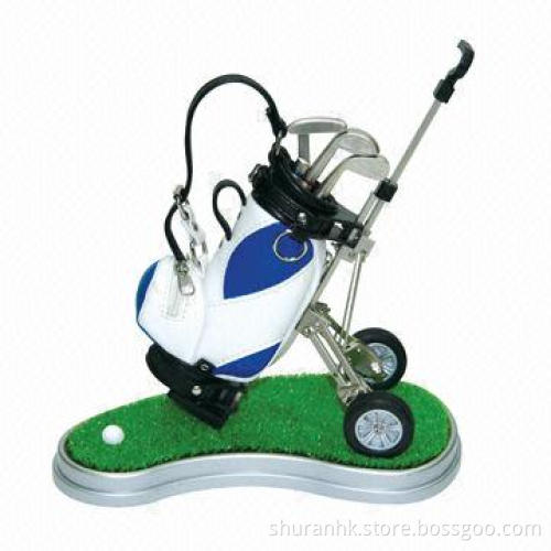 Golf pen holder gift set
